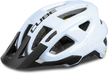 CUBE HELMET FLEET WHITE