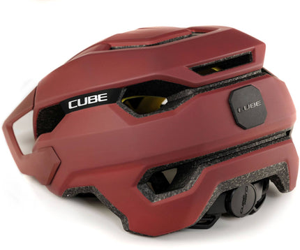 Cube Helmet Stray Burgundy