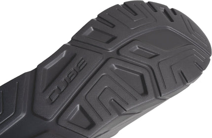 CUBE SHOES RIDE RECOVER SLIDES BLACK