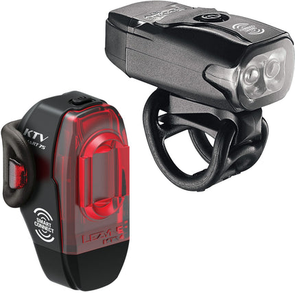 Lezyne Ktv Drive/Ktv Pro Smart Pair 200F/75R Black
