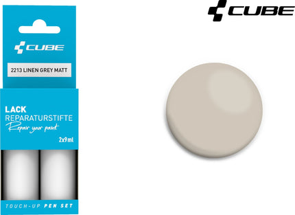 Cube Touch Up Pen Set Linen Grey Matt 2213