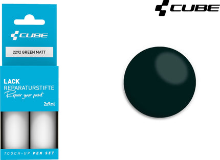 CUBE TOUCH UP PEN SET GREEN MATT 2292