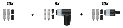 SCHWALBE CLIK VALVE® SCV STARTER KIT DV