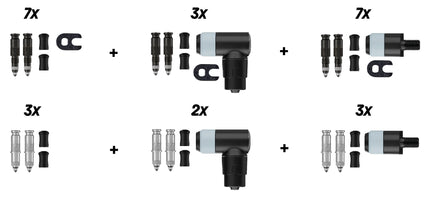 SCHWALBE CLIK VALVE® SCV STARTER KIT MIXED