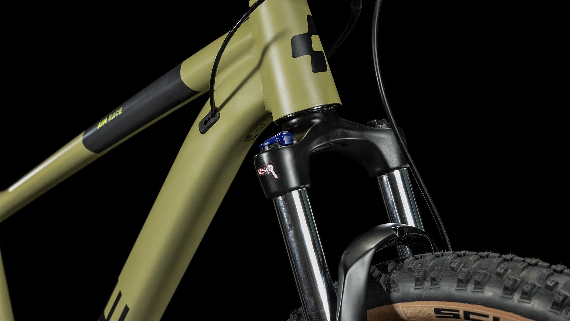 CUBE AIM RACE OLIVE/BLACK – cubestores.nl