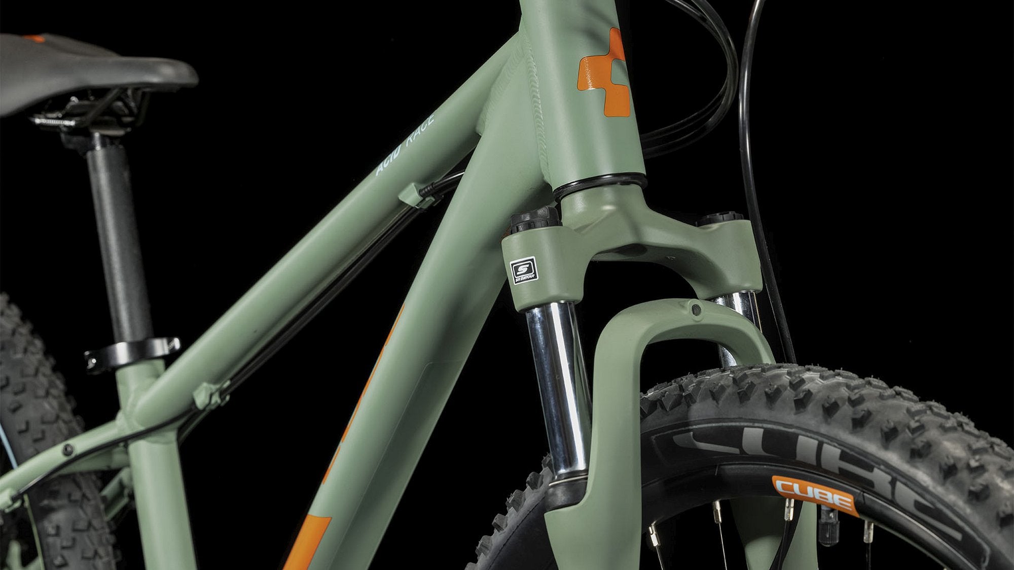 cube e bike green orange CUBE ACID 240 DISC GREEN/ORANGE – cubestores.nl