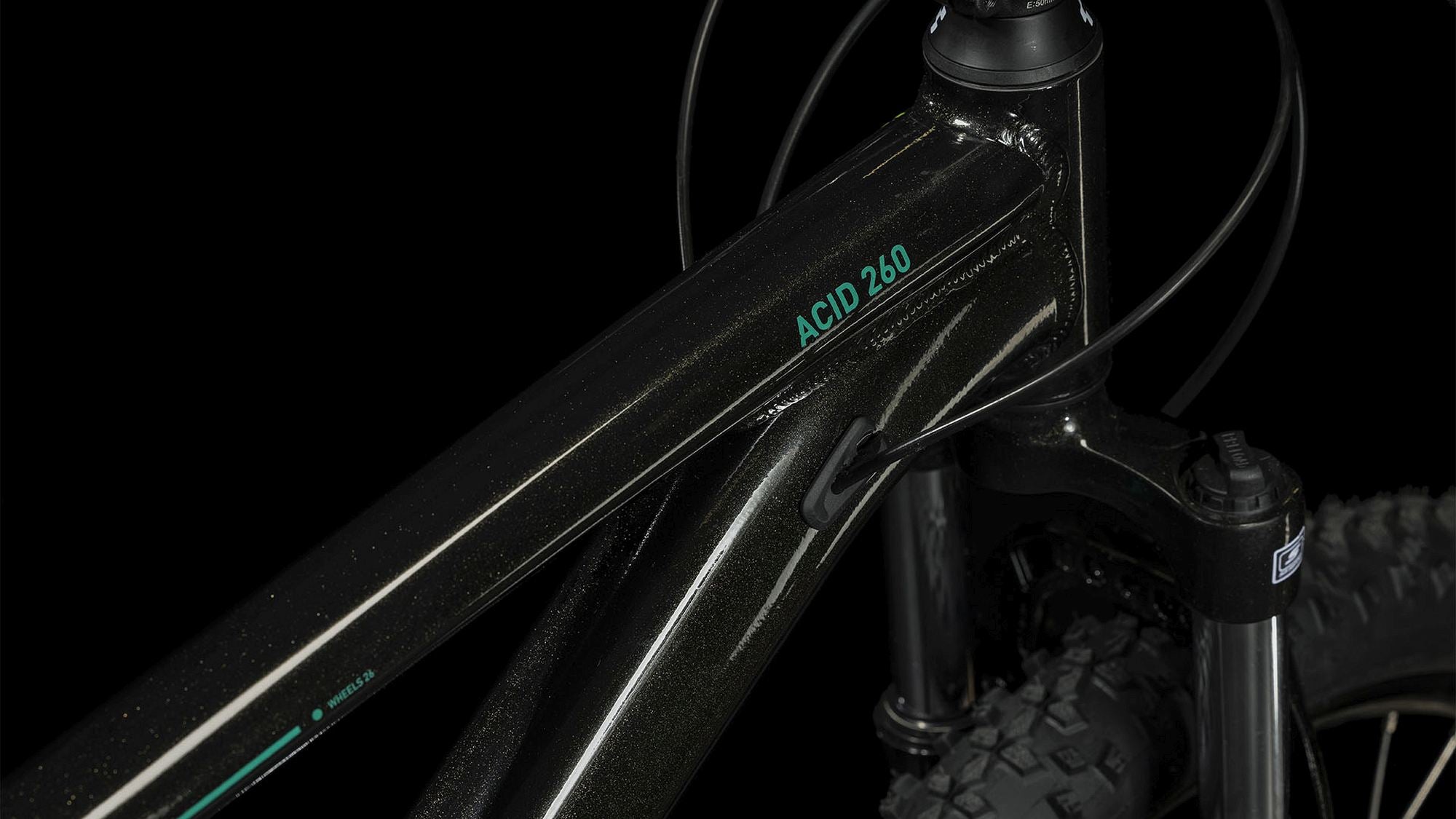 CUBE ACID 260 DISC BLACK/GREEN – cubestores.nl