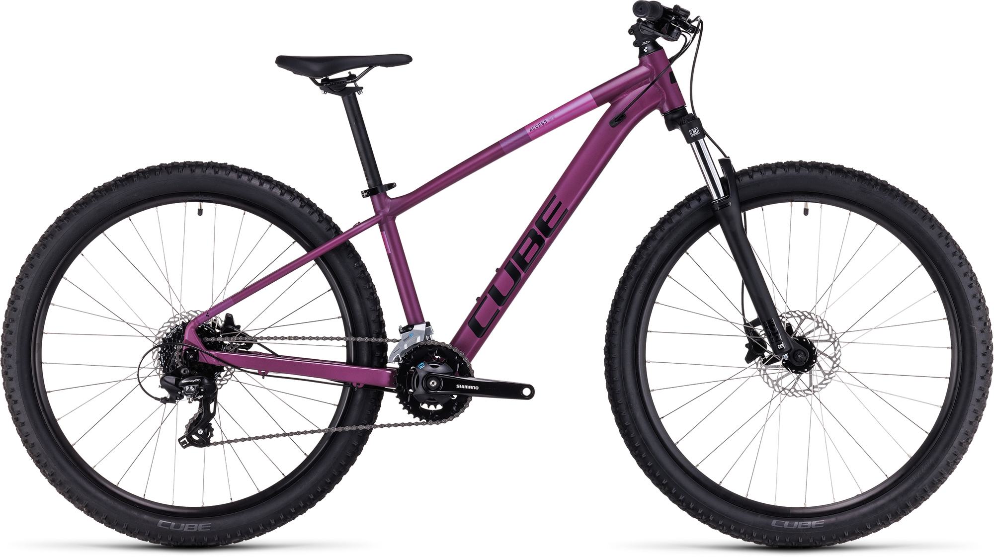 cube access mountainbike CUBE ACCESS WS DARKPURPLE/PINK – cubestores.nl