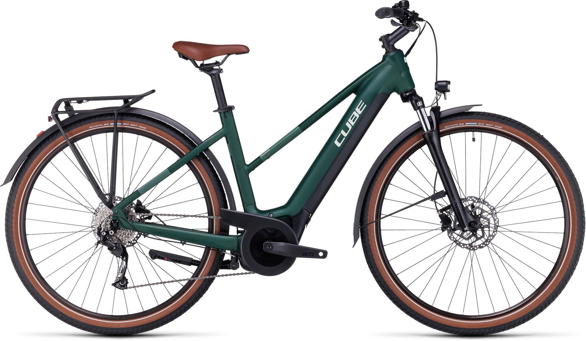 CUBE TOURING HYBRID ONE 625 DARKGREEN/GREEN – CUBE Stores UK