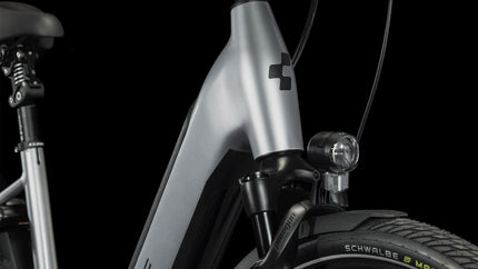 CUBE SUPREME HYBRID SLX 625 POLARSILVER/BLACK