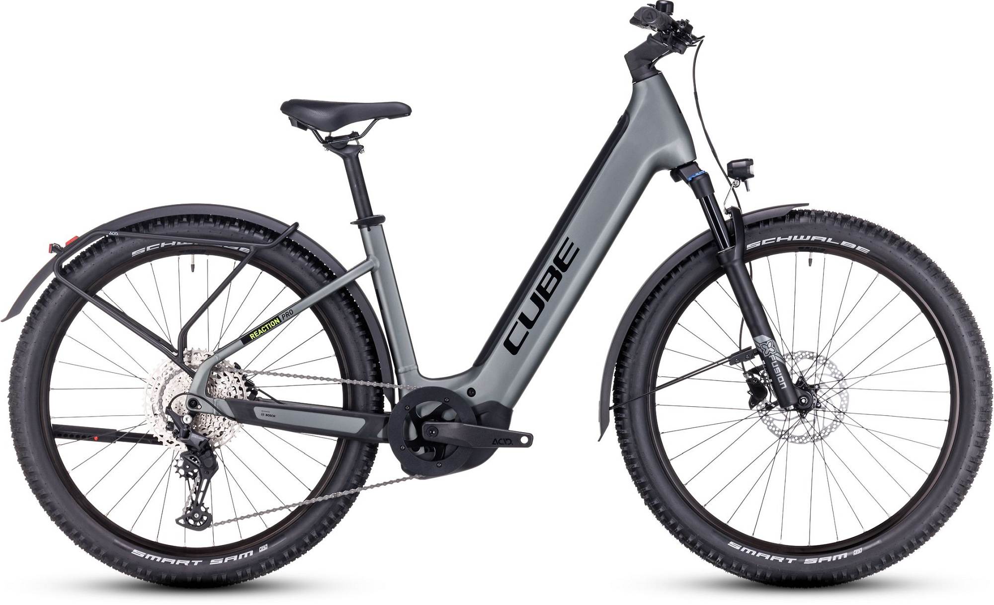 e-bike cube reaction hybrid sl 750 CUBE REACTION HYBRID PRO 750 ALLROAD FLASHGREY/GREEN – cubestores.nl