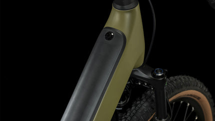 CUBE REACTION HYBRID RACE 625 OLIVE/GREEN