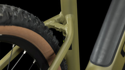 CUBE REACTION HYBRID RACE 625 OLIVE/GREEN