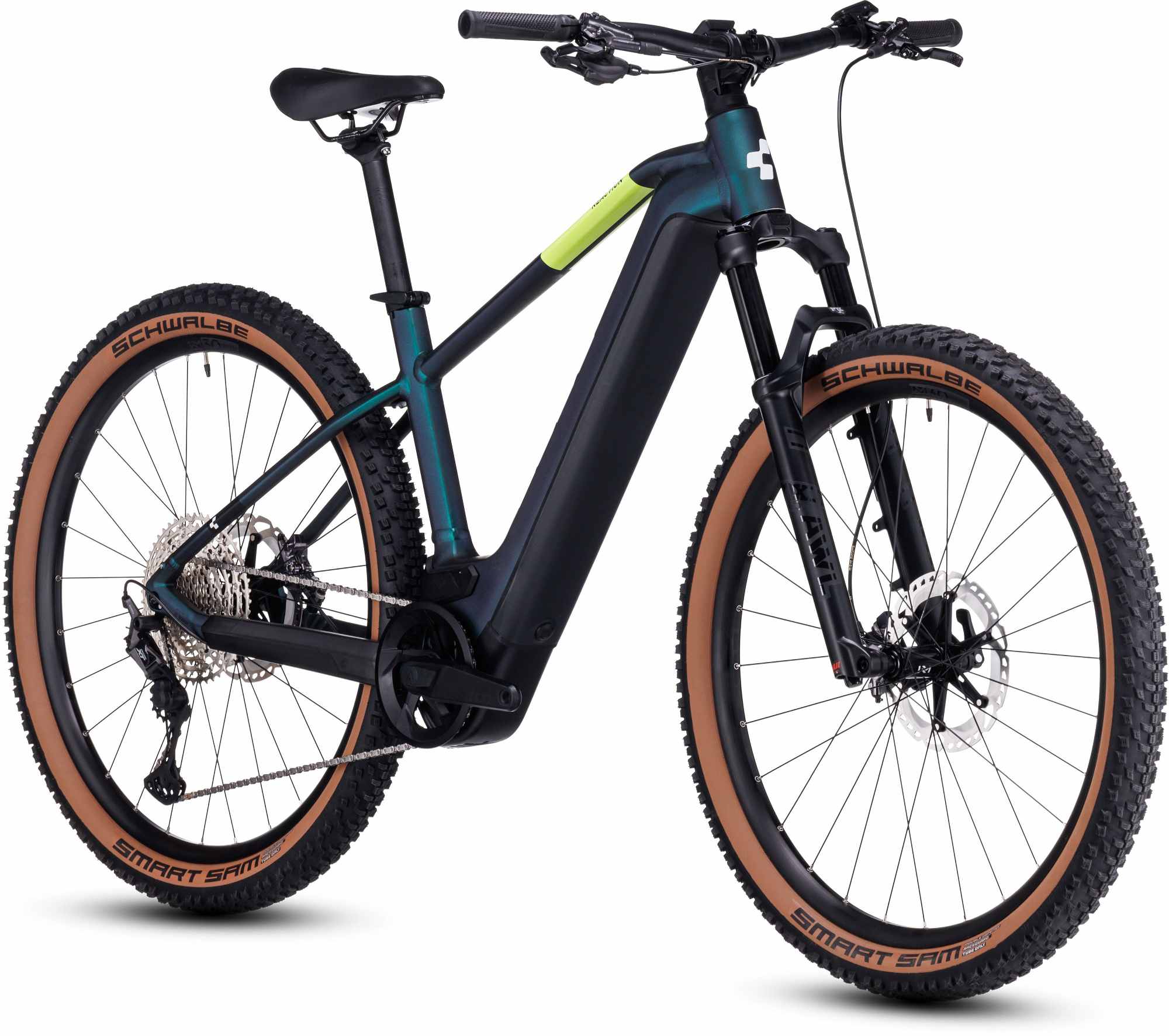 cube e bike reaction hybrid slt 750 CUBE REACTION HYBRID SLT 750 GOBLIN/YELLOW – cubestores.nl