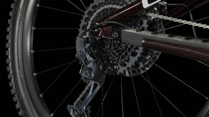 CUBE STEREO HYBRID ONE55 C:68X SLX 750 29 LIQUIDRED/CARBON