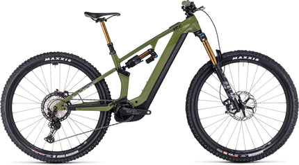 CUBE STEREO HYBRID ONE55 C:68X TM 750 29 OLIVE/CHROME