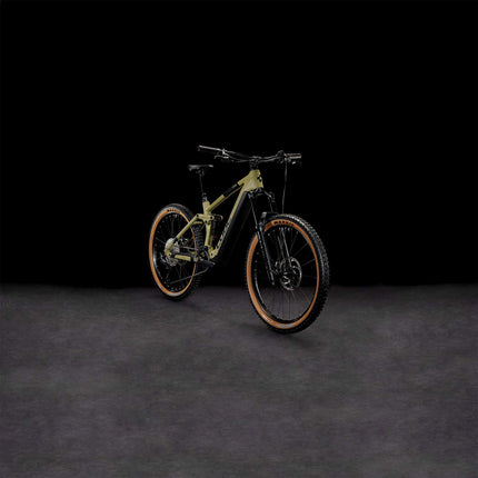 CUBE STEREO HYBRID 160 HPC RACE 750 27.5 OLIVE/GREEN