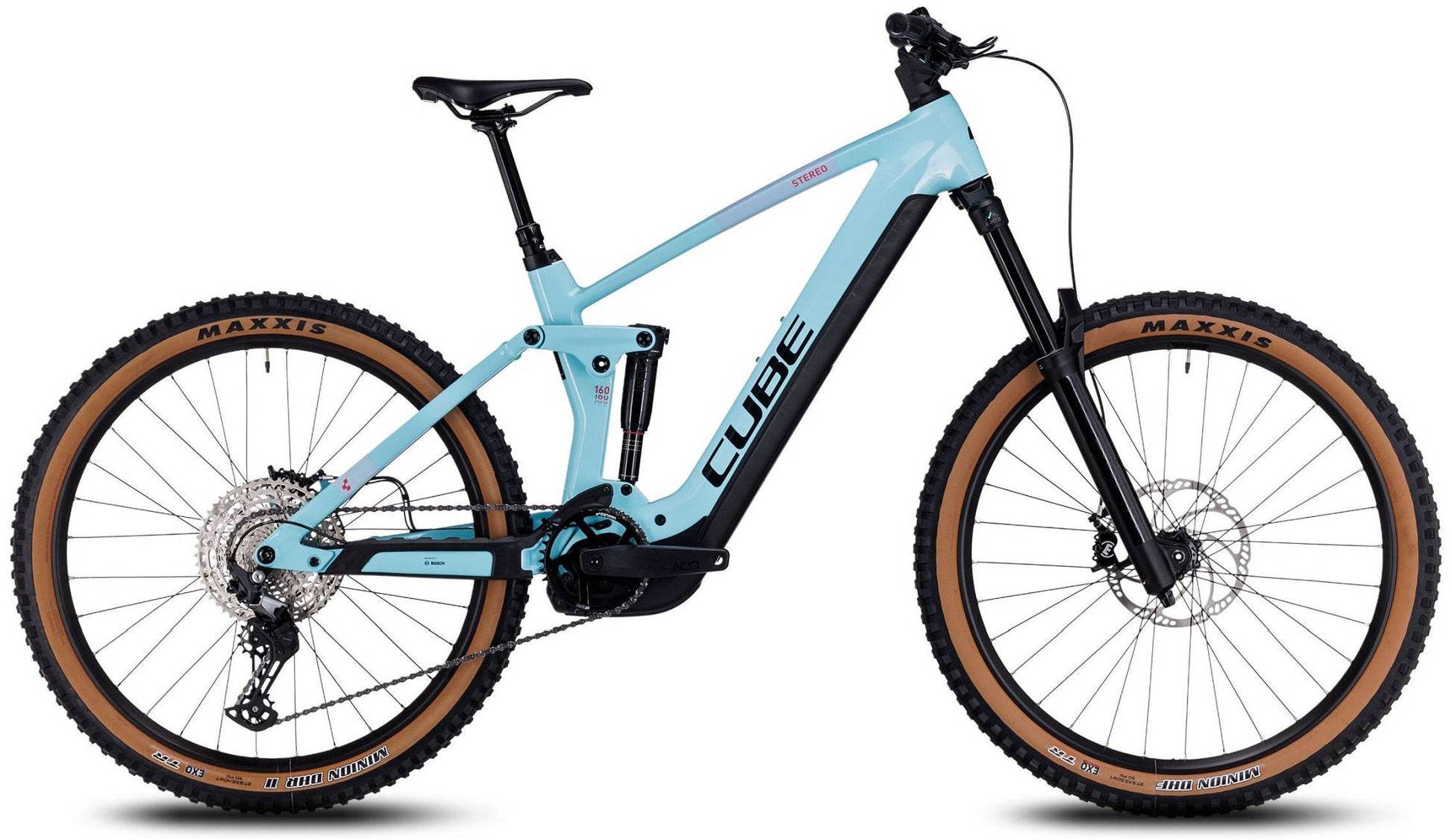 CUBE STEREO HYBRID 160 HPC RACE 750 ICEBLUE/BLACK – CUBE