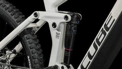 CUBE STEREO HYBRID 160 HPC SLX 750 27.5 GREY/GREY