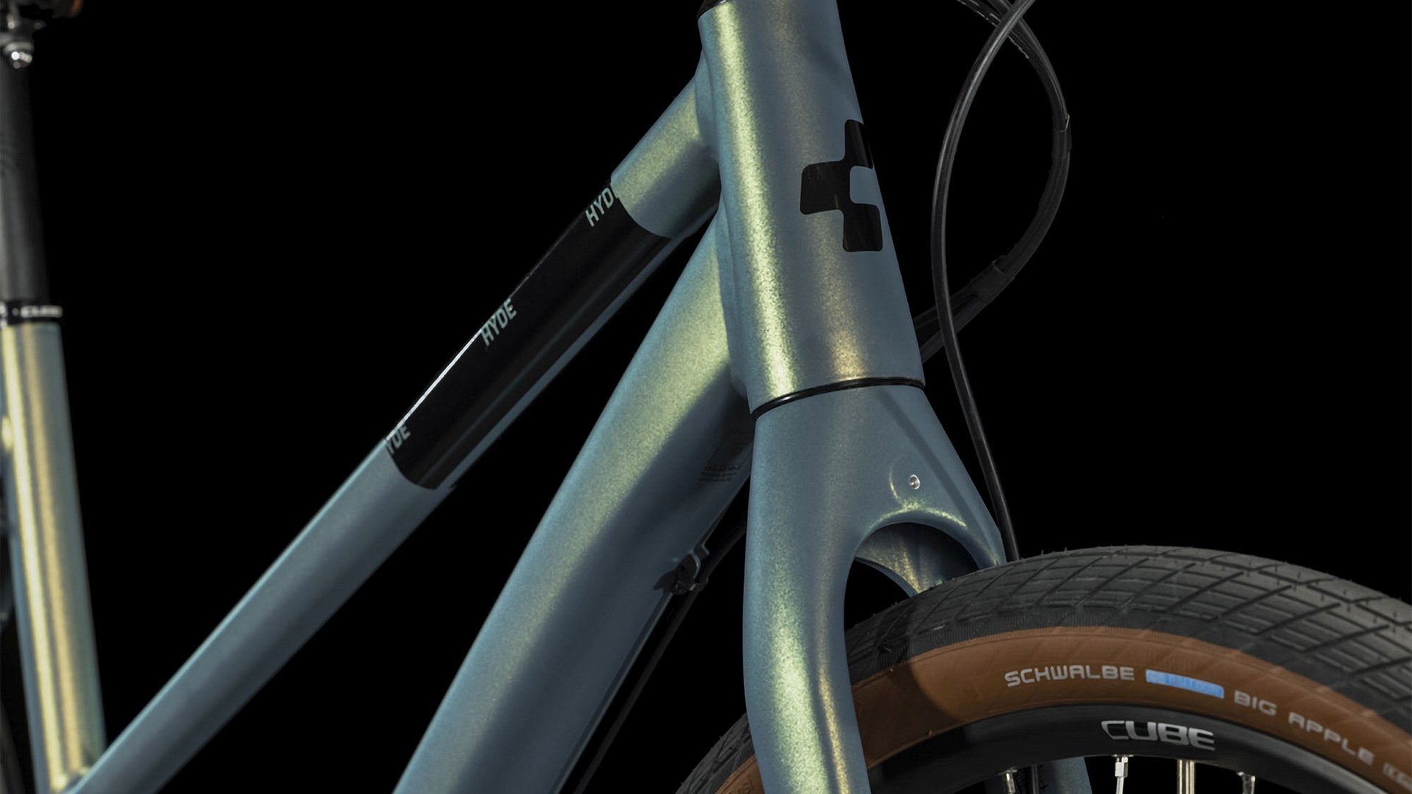 cube hyde pro urban bike CUBE HYDE PRO METALGREEN/BLACK – cubestores.nl