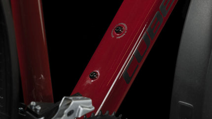 CUBE TRAVEL MIRRORRED/BLACK