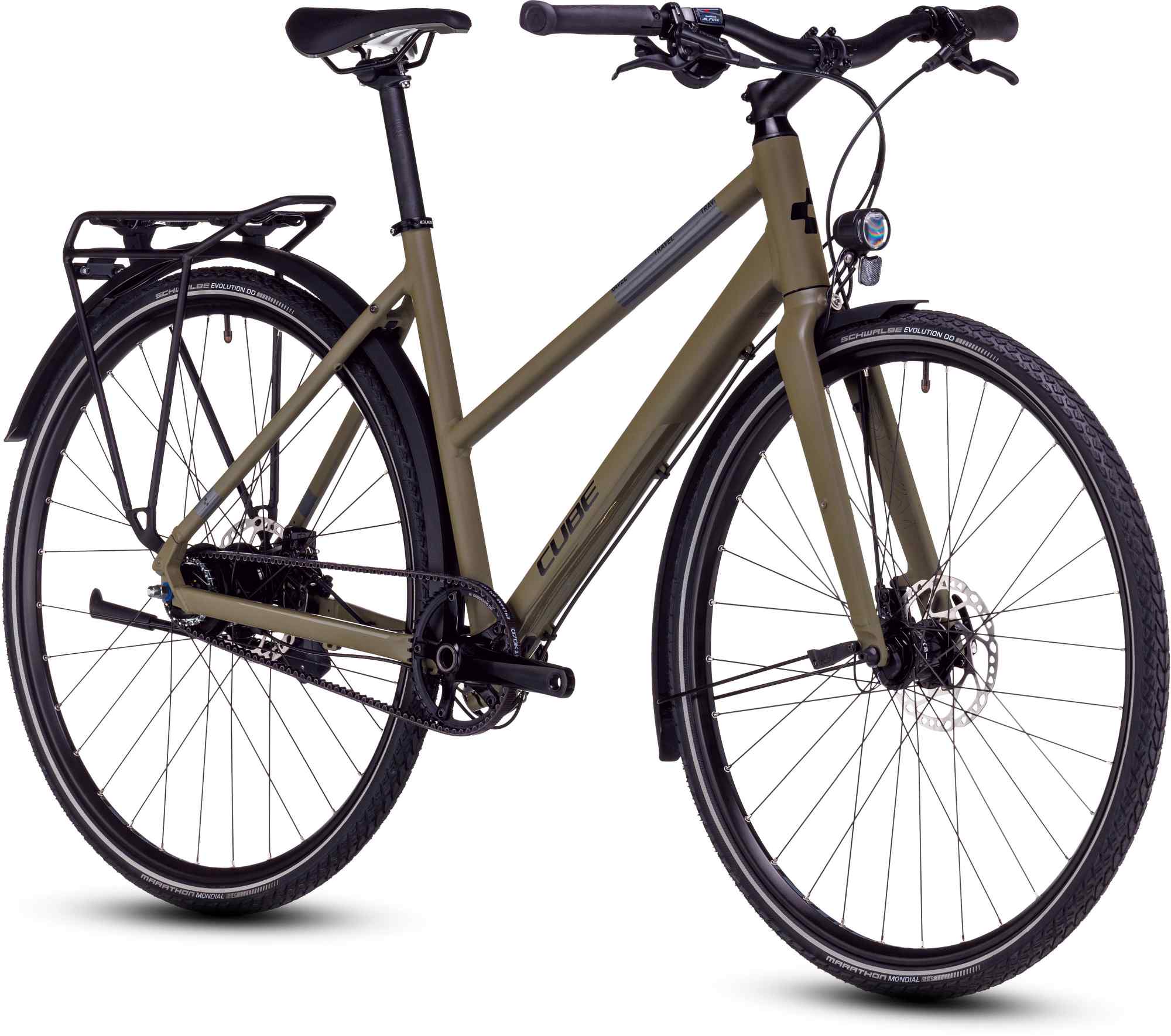 fahrrad cube travel sl CUBE TRAVEL SLX OLIVE/BLACK – cubestores.nl