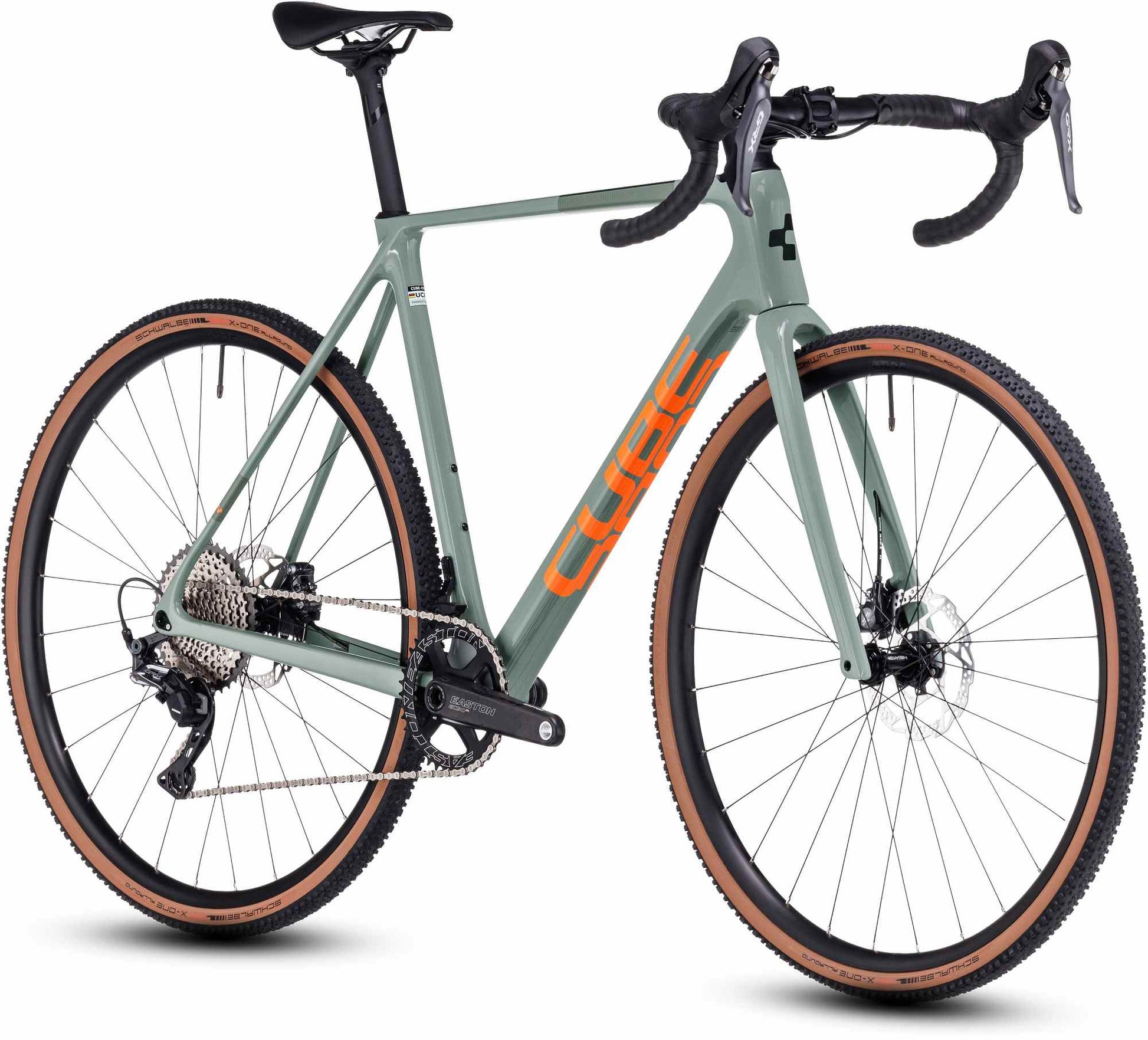 CUBE CROSS RACE C:62 PRO SWAMPGREY/ORANGE – CUBE Stores UK