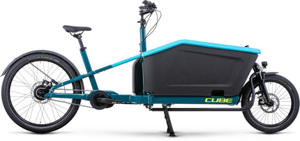 CUBE CARGO HYBRID 500 BLUE + GRATIS ACCESSOIRES