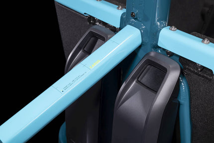 CUBE CARGO HYBRID 500 BLUE/LIME
