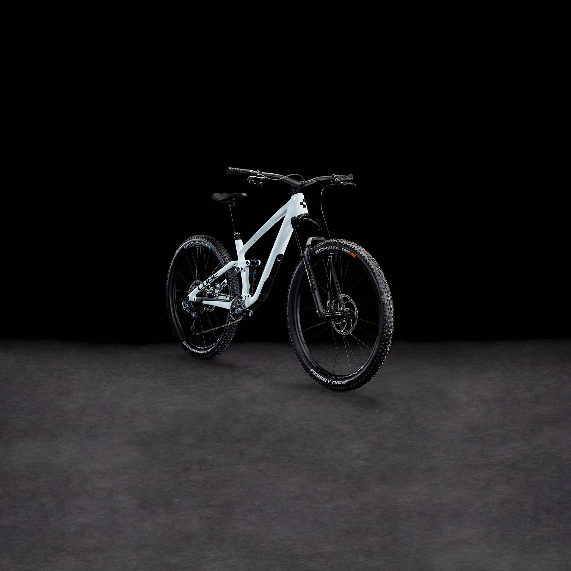 CUBE STEREO ONE44 C:68X SLX FROSTWHITE/BLACK – CUBE Stores UK