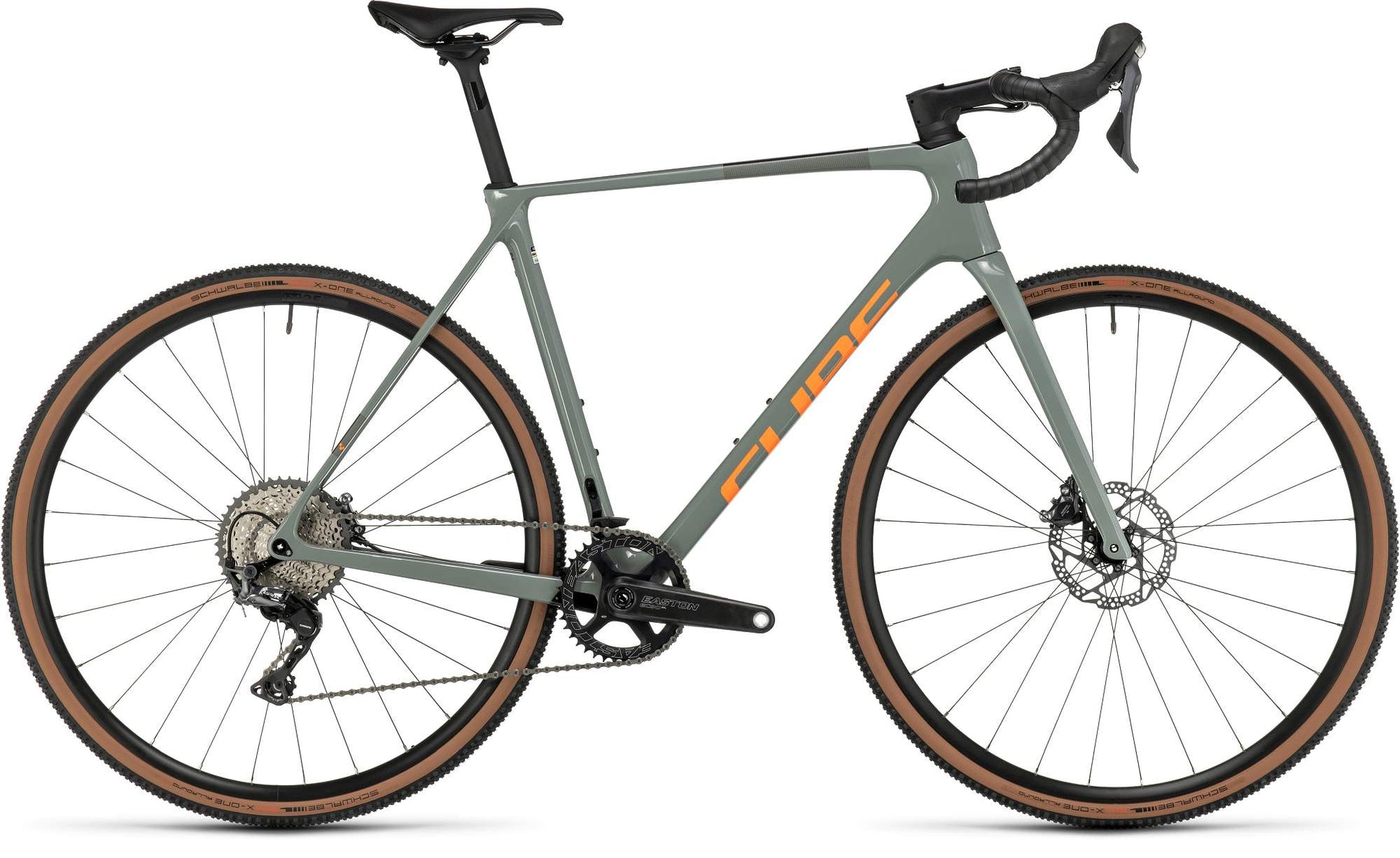 CUBE CROSS RACE C:62 PRO SWAMPGREY/ORANGE – CUBE Stores UK