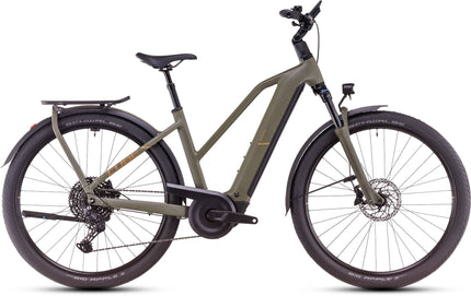 CUBE KATHMANDU HYBRID PRO 800 DUSTYOLIVE/GOLD