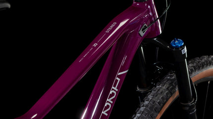 CUBE STEREO ONE22 RACE WINE/GREY