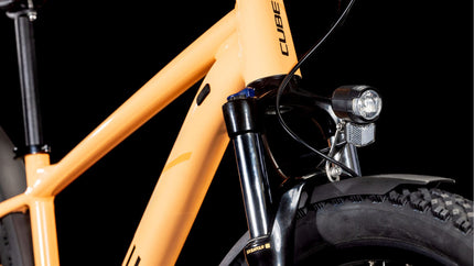 CUBE AIM RACE ALLROAD TANGERINE/BLACK