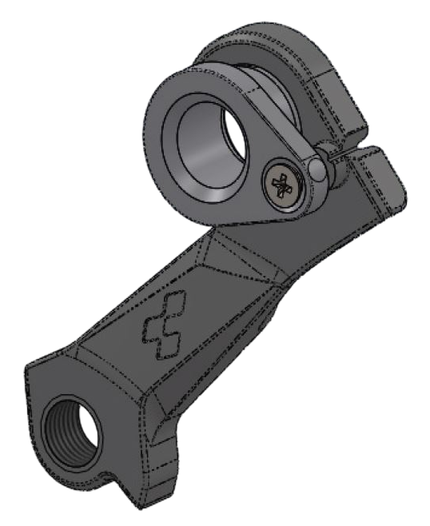 CUBE Mech Hanger Rr X12 Direct Drive 8655 Black