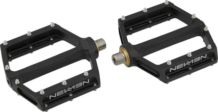 NEWMEN BESKAR FLAT PEDAL SET TI AXLE