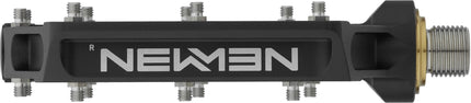 NEWMEN BESKAR FLAT PEDAL SET TI AXLE