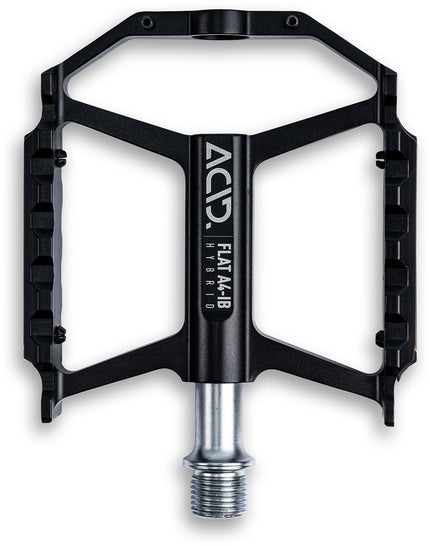 ACID PEDALS FLAT A4-IB HYBRID BLACK