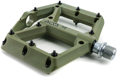 ACID PEDALS FLAT P20 OLIVE