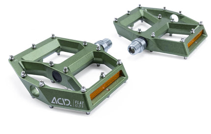 ACID PEDALS FLAT A3-ZP R OLIVE