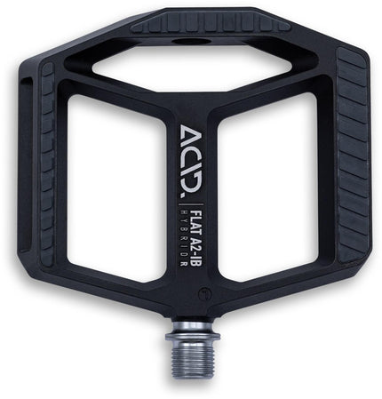 ACID PEDALS FLAT A2-IB HYBRID R BLACK
