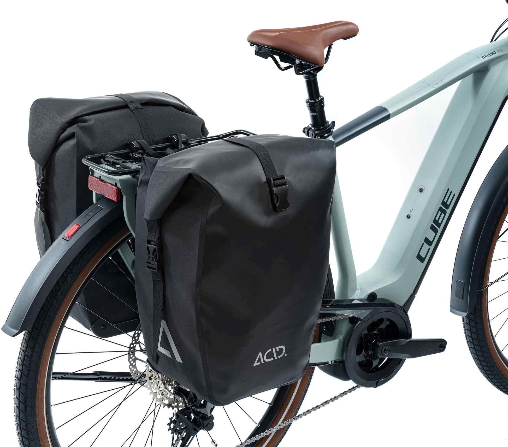ACID Panniers Travlr Pure 20/2 Black – CUBE Stores UK