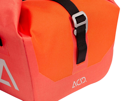 ACID Panniers Travlr Front 6 Filink Flame/Black