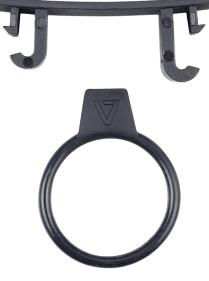 ACID Fork Crown Adapter For O-Ring Mount Black