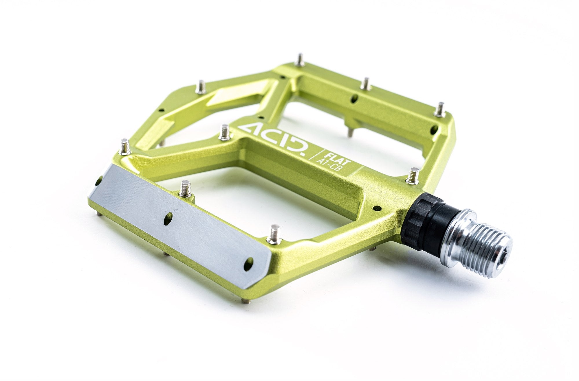 cube acid pedale flat a1-cb ACID PEDALS FLAT A1-CB GREEN – cubestores.nl
