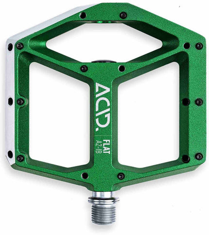 ACID PEDALS FLAT A2-IB GREEN