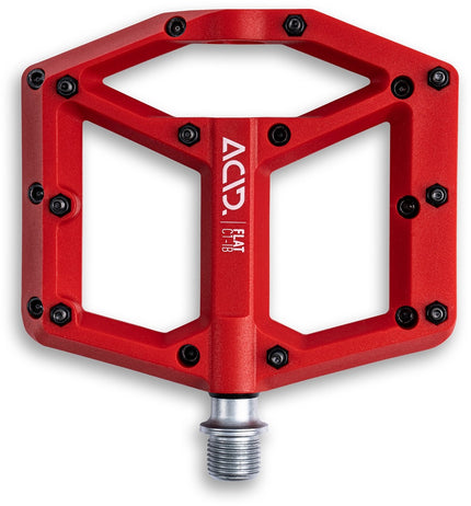 ACID PEDALS FLAT C1-IB RED