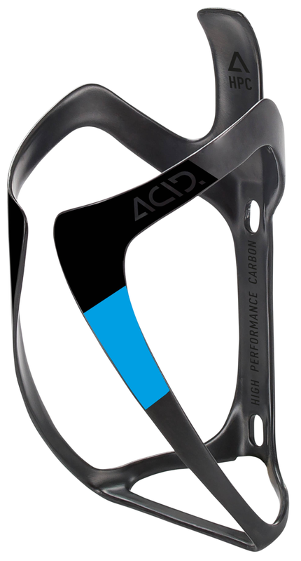 ACID BOTTLE CAGE HPC BLACK/BLUE