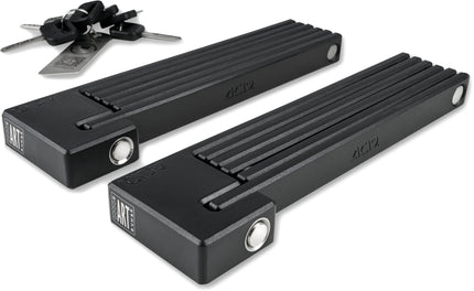 ACID Folding Lock Rigid 100 Pure Twin Pack Black Art1