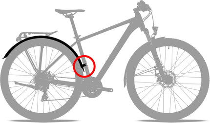 ACID Mudguard Set 65 29 Inch Black